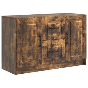 vidaXL Kabalas Dūminio ąžuolo 89 x 34,5 x 57 cm Apdirbta mediena