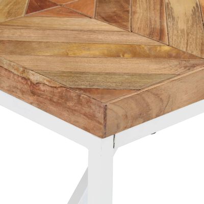 vidaXL Valgomojo stalas, 140x70x76cm, akacija ir mango mediena