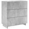 vidaXL Komoda Betono pilka 70 x 38 x 75 cm Apdirbta mediena