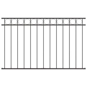 vidaXL Tvorelių elementas ASSEN 163 x 100 cm Plienas Pilka