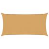 vidaXL Stačiakampė uždanga nuo saulės, smėlio spalvos, 3x6m, HDPE