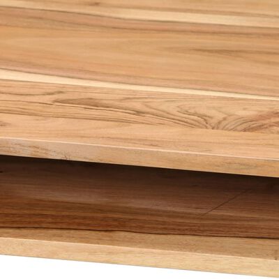 vidaXL Rašomasis stalas, akacijos medienos masyvas, 118x45x76cm