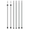 vidaXL Teleskopiniai brezento strypai, 2vnt., 102-260cm, aliuminis