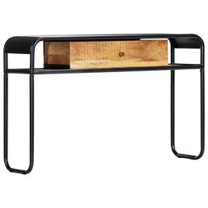 vidaXL Konsolinis staliukas, 118x30x75 cm, mango medienos masyvas
