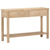 vidaXL Konsolinis staliukas, 118x30x75cm, mango medienos masyvas