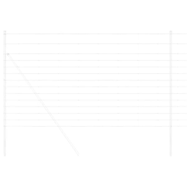 vidaXL Ganyklų tvora Sidabro 50 x 1,4 m Galvanizuotas plienas