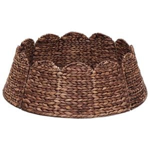 vidaXL Kalėdų Medžio Apykaklė Apvali Ruda Skersmuo 45 x 22 cm