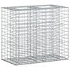 vidaXL Gabioninė pakelta lova 90 x 50 x 80 cm Galvanizuotas plienas