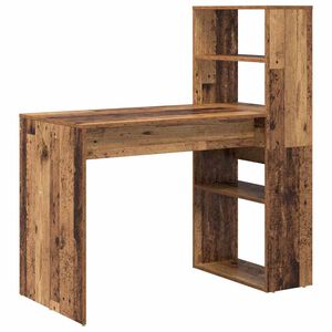 vidaXL Stalas Senovinis medis Apdirbta mediena 113 x 54 x 120 cm