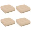 vidaXL 4 dalių sėdynės pagalvėlės VIANEN 4 pcs 100% poliesteris