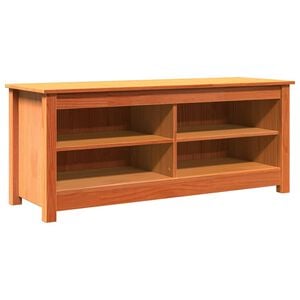 vidaXL Laikymo suolas 110 x 38 x 45,5 cm Pu&scaron;ies medienos masyvas