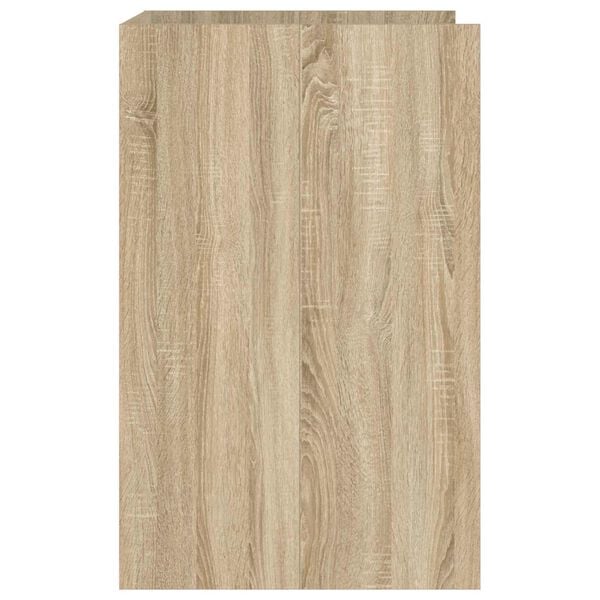 vidaXL Skalbimo ma&scaron;inos spintelė su saugykla Sonoma 67,5 x 62 x 97 cm