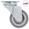 vidaXL Pasukami ratukai, 48 vnt., 50mm (4x143434)