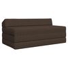 vidaXL Sulankstomas Sofos Lova Taupe 120 x 60 x 49 cm Audinys