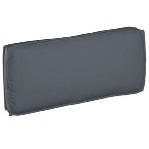 vidaXL Pagalvėlė Oksfordo audinys Antracitas 120 x 50 x 12 cm