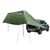 vidaXL Automobilių palapinė 350 x 250 cm Žalia Poliesteris ir plienas