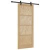 vidaXL Slankios durys ORKDAL Natūrali 86 x 211 cm