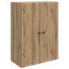 vidaXL Prie sienos montuojama spinta 66 x 34,5 x 90 cm Artisano ąžuolo