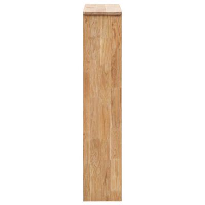 vidaXL Spintelė avalynei, 55x20x104 cm, riešutmedžio medienos masyvas
