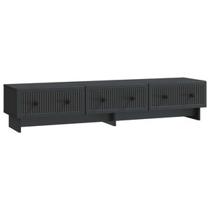 vidaXL Televizoriaus spintelė 147 x 34,5 x 30 cm Juoda