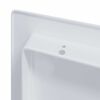vidaXL Prieigos panelės Balta 30 x 30 cm ABS plastikas