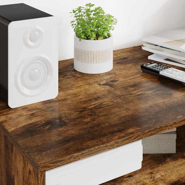 vidaXL Televizoriaus spintelė Rūkyta ąžuolas 100 x 48 x 43 cm