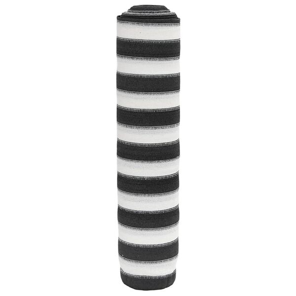 vidaXL Privatumo suteikiantis tinklelis, antracito/baltas, 1,2x10m