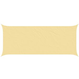 vidaXL Saulės burė Smėlio 6 x 2,5 m 100% poliesteris Oksfordas