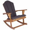 vidaXL Sodo Adirondack supamas krėslas Natūrali