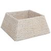 vidaXL Kalėdų Medžio Apykaklė Balta 60 x 60 x 28 cm Vandens hiacintas