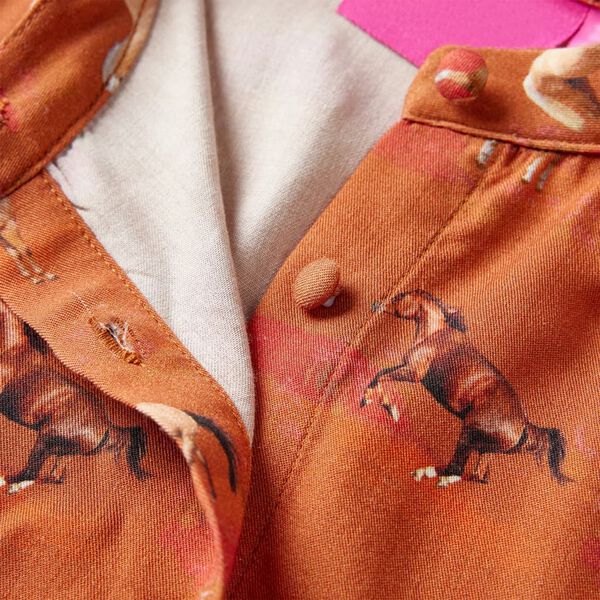 Vaikiška suknelė, smėlio spalvos, 116 dydžio