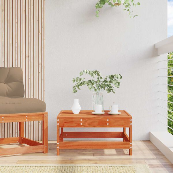 vidaXL Sodo kojų atrama Tvirtas pu&scaron;ies medis Va&scaron;ko Ruda