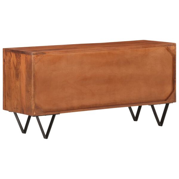 vidaXL Šoninė spintelė, 115x35x56cm, mango medienos masyvas