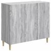 vidaXL Kabalas Pilka sonoma ąžuolo 89 x 34,5 x 80 cm Apdirbta mediena