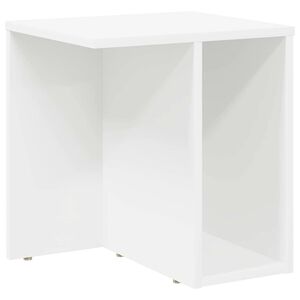 vidaXL Žurnalinis staliukas Balta 37 x 32 x 40 cm Apdirbta mediena