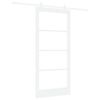 vidaXL Slankios durys ORKDAL Balta 93 x 202 cm