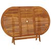 vidaXL Sodo stalas, 160x85x75cm, akacijos medienos masyvas