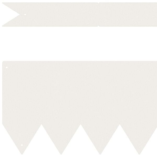 vidaXL Vejo kra&scaron;tas 20 pcs Balta 100 x 0.05 x 20 cm