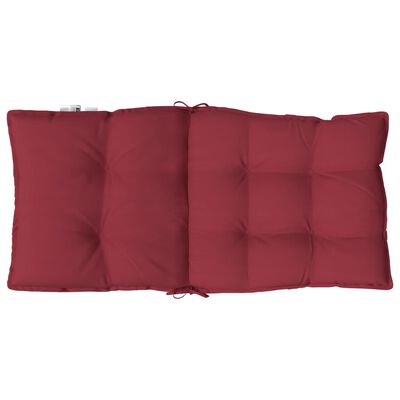 vidaXL Kėdės pagalvėlės, 2vnt., vyno raudonos, oksfordo audinys