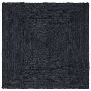 vidaXL Zoninės kiliminės dangos Tamsiai pilka 200 x 200 cm Džiutas