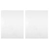 vidaXL Veidrodinės plėvelės, 2vnt., 90x100cm, PET, lipnios