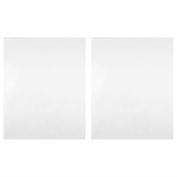 vidaXL Veidrodinės plėvelės, 2vnt., 90x100cm, PET, lipnios