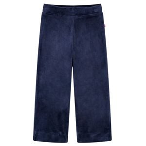 Vaiki&scaron;kos kelnės, tamsiai mėlynos spalvos, velvetas, 92 dydžio
