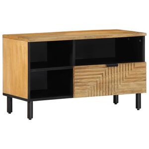 vidaXL televizoriaus spintelė Ruda 80x33x46 cm Medžio masyvo Mango