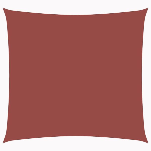 vidaXL Uždanga nuo saulės, terakota, 2,5x2,5m, oksfordo audinys