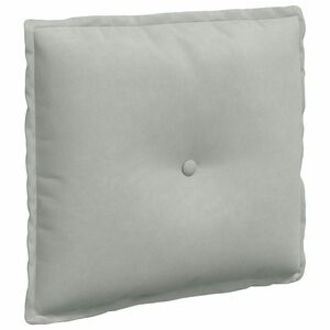 vidaXL Apsaugos Pagalvė &Scaron;viesiai pilka 50 x 45 cm Kordūrinis audinys