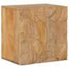 vidaXL Rankų darbo naktinė spintelė Teak medžio rudas 40x30x40 cm