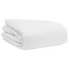 vidaXL Antklodžių rinkinys su pagalve 3 pcs Balta Plunksna