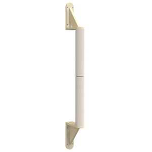 vidaXL Prie sienos montuojamas draskymo stovas katėms, 109cm, sizalis