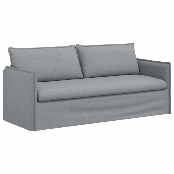 vidaXL Sofa &Scaron;viesiai pilka Bendri matmenys: 196 x 82 cm (P X G x A)